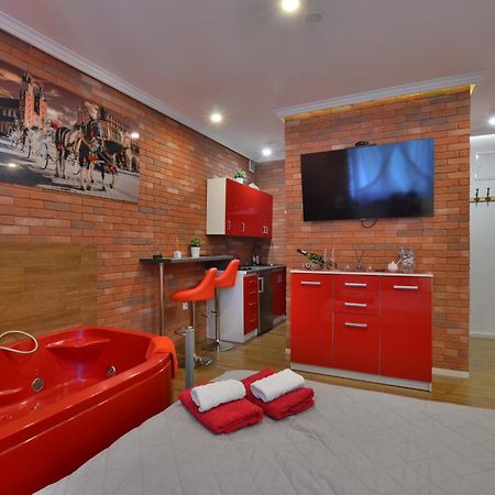 Jacuzzi Apartment Red Kraków Exteriör bild