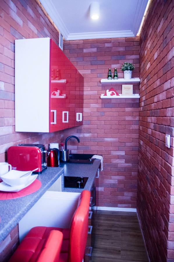 Jacuzzi Apartment Red Kraków Exteriör bild